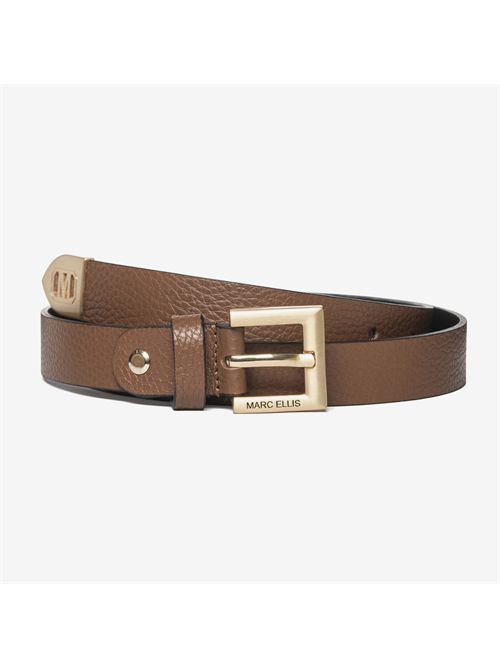 CINTURA MARC ELLIS MARC ELLIS | ME BELT - 161 DODARK CUOIO / GOLD